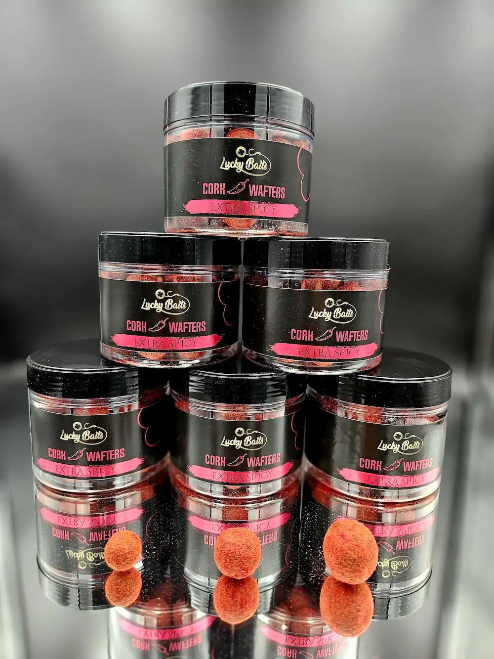 Strawberry Squid Ball 20mm & Dumbels